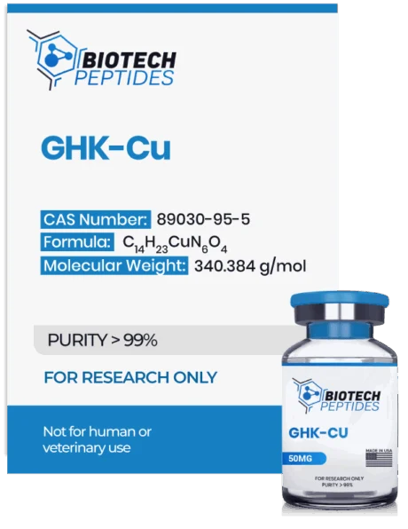 Buy GHK-CU (Copper) (50mg) peptides
