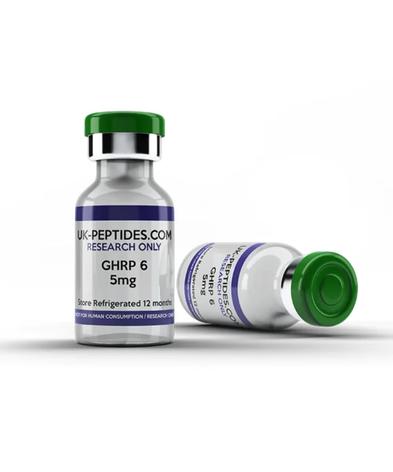 Buy GHRP-6 (5mg) research peptides at 7 days purity