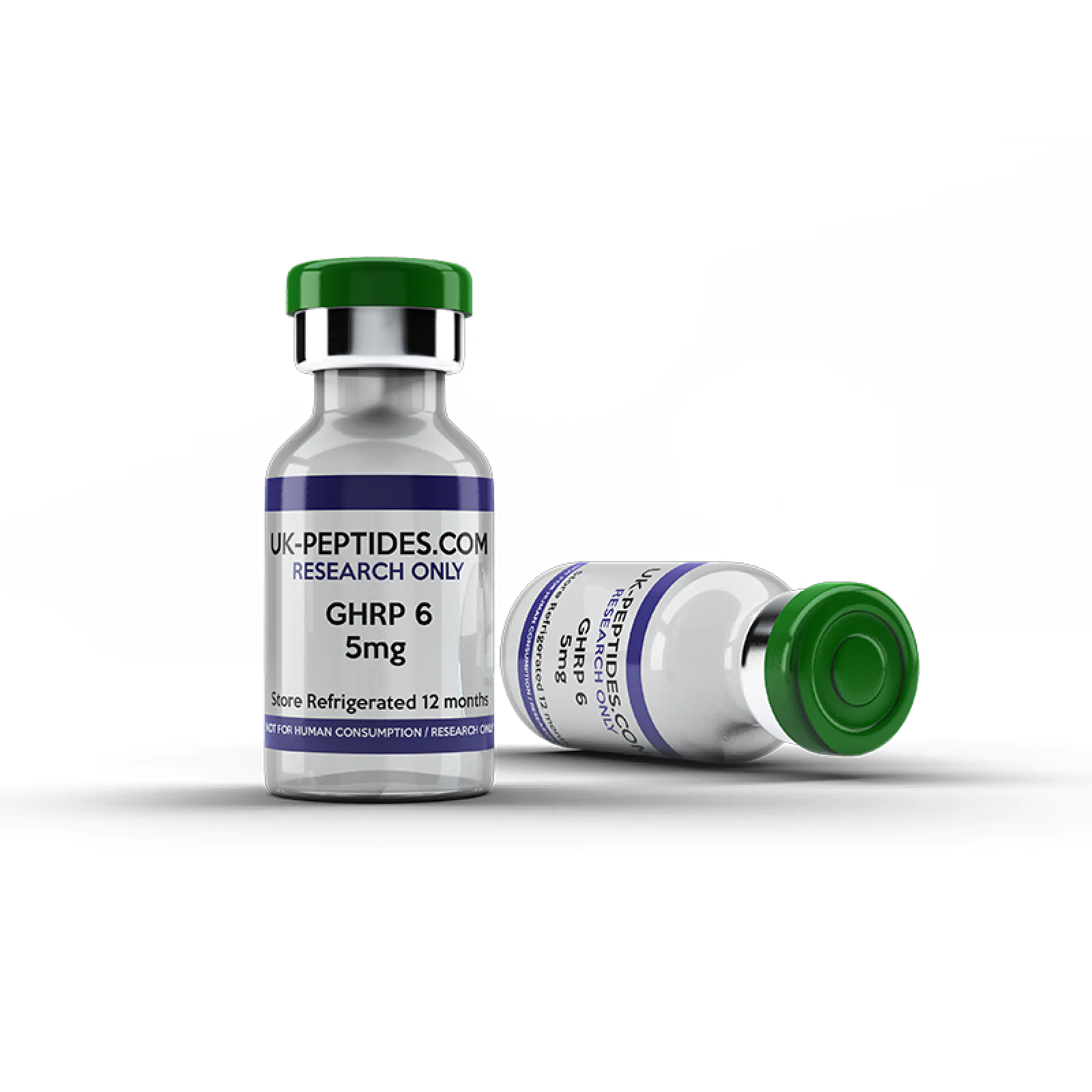 Buy GHRP-6 (5mg) research peptides at 7 days purity